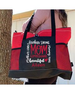 Personalized Tote Bag Mom compassionte beautiful