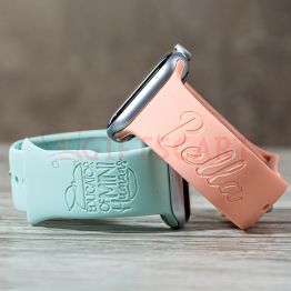 Teacher Custom Engraved Watch Band  for Apple, Samsung and Fitbit