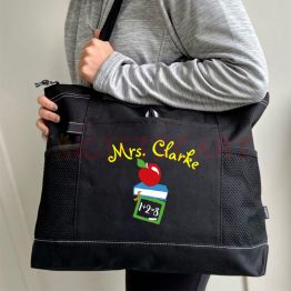 Personalized Teacher Tote Bag ,Teacher tote bag