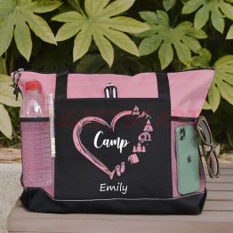 Camp Lover Tote Bag Camping Hiking Tote Bag 