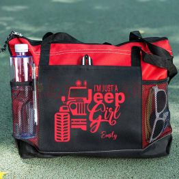 I'm Just A Jeep Girl Tote Bag